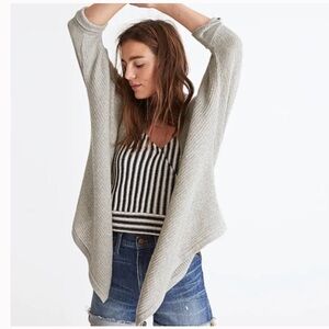 Madewell Seabank Open Front Cardigan